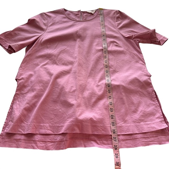 Ted Baker Sz 4 US 10 Women's Wrap Tie Front Cotton Kimono Top Large - Picture 13 of 14